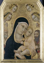 Madonna and Child with Angels and Saints